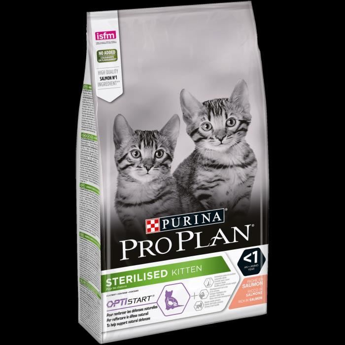 Croquette Pro Plan Chat Saumon Achat Vente Pas Cher