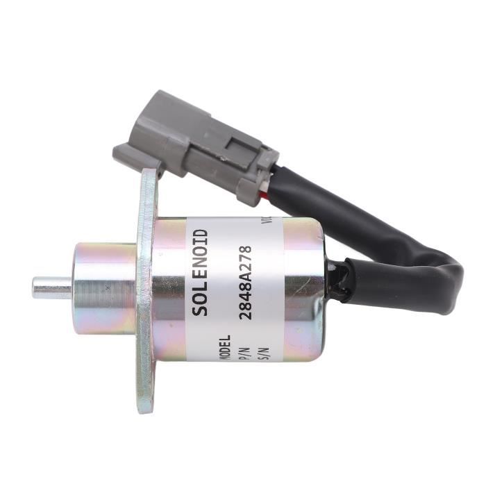 Électrovanne D'Arrêt Carburant 12V - Solénoïde - Neuf Générique - EAN 7409642018405