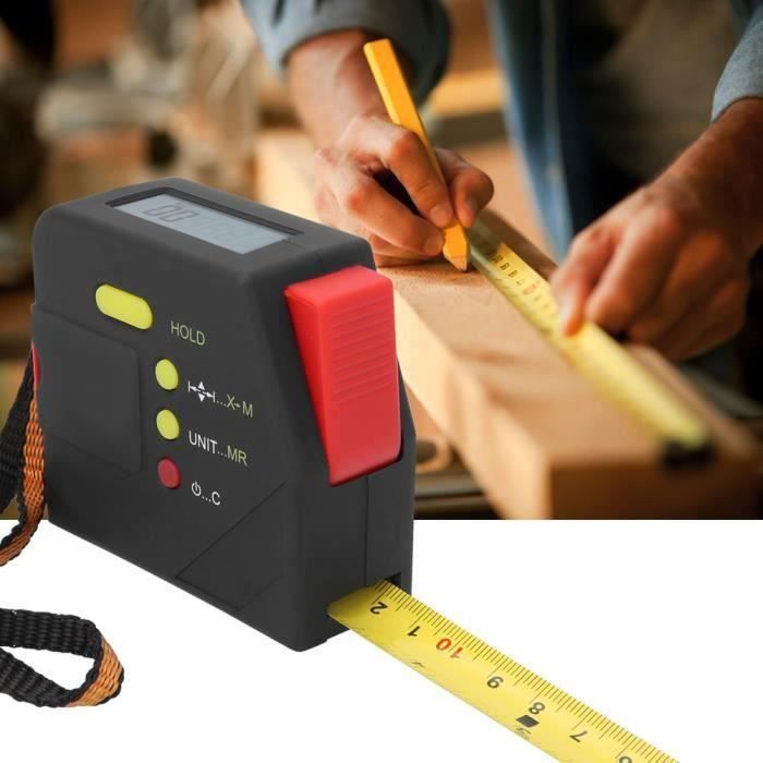 Ruban à Mesurer 5 M – Double Graduation Inch Et Métrique, MaKu7, Fabrication Allemande