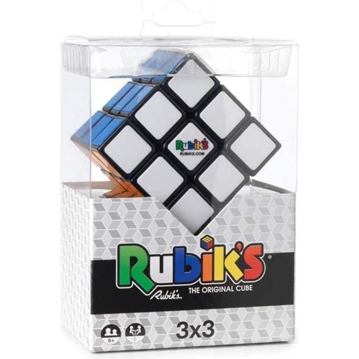 Rubiks Cube 3x3 Advanced Small - Jeu Casse-tête Puzzle Cube Avec Pavés colorés - Aide à la mémoire musculaire Rubiks Cube 3x3 Advanced Small - Jeu Casse-tête Puzzle Cube Avec Pavés colorés - Aide à la mémoire musculaire