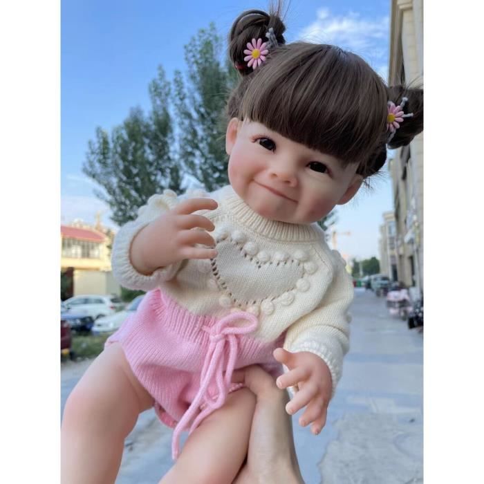 Poup?�e Reborn - RUMOCOVO - SOFT - 55cm - R?�aliste - Toucher Doux - Cdiscount Jeux - Jouets