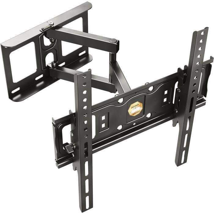 Support TV De Table Pour Téléviseurs 32 à 55 Pouces - Support Réglable, Couleur Noir - Neuf