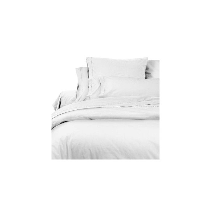 Taie d'oreiller américaine en coton percale 50x75 cm CAMILLE blanc, par  songe de camille. Percale en 100% coton, qualité - Cdiscount Maison