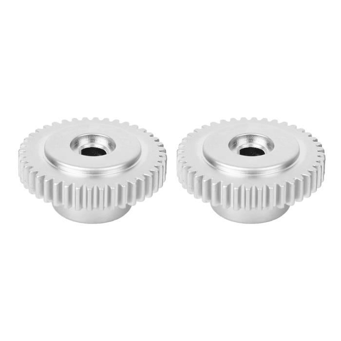Engrenage à Trou Rond 120 Dents Diamètre Intérieur 8 Mm - Pièce Robot Métal Alliage Zinc Haute Précision