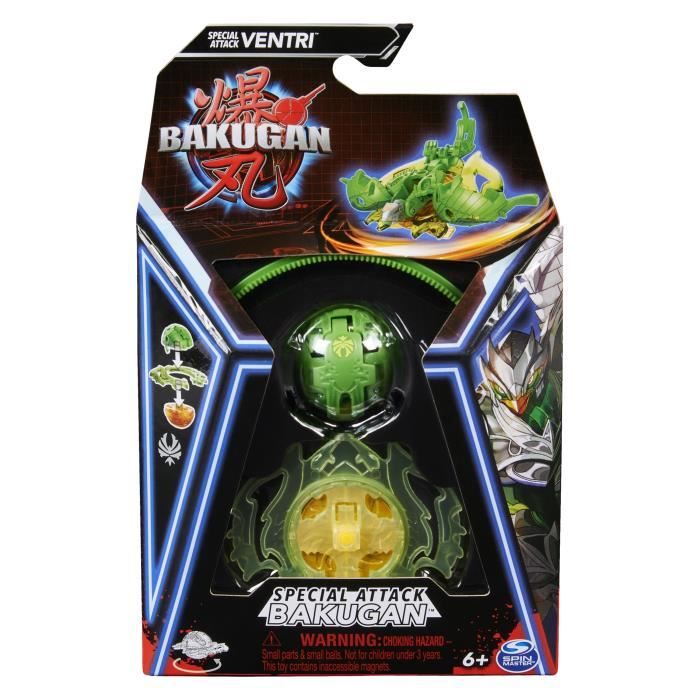 BAKUGAN - Pack 1 Bakugan Special Attack VENTRI - Bakugan