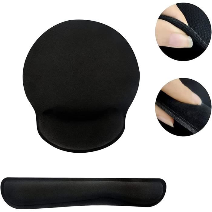 Ensemble Repose-poignets Mousse Mémoire De Forme