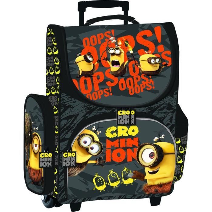 STM CARTABLE A ROULETTES TROLLEY 16 LES MINIONS