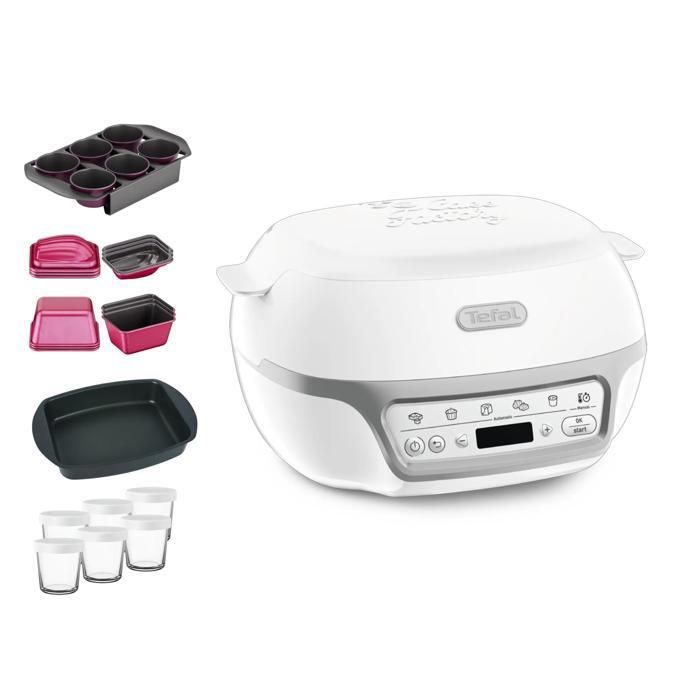 Tefal Cake Factory Délices Machine à gâteaux 5 Programmes KD812110