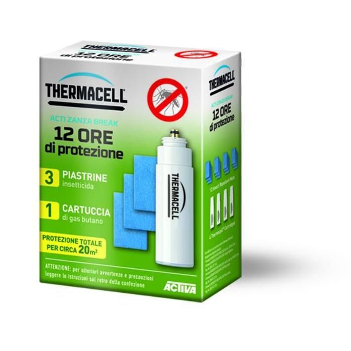 Thermacell MINI HALO Dispositivo Antizanzare colore Giallo Citrus