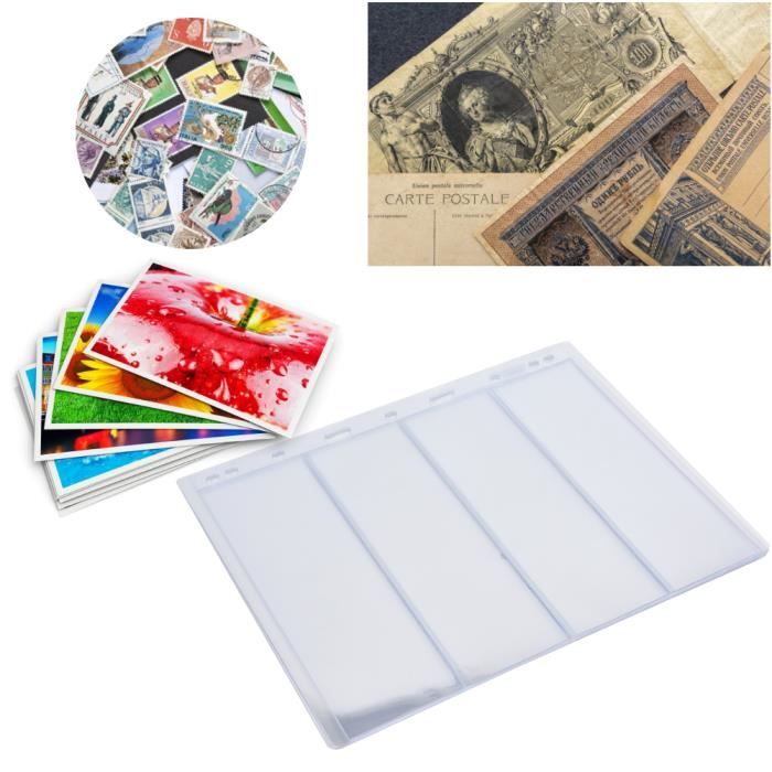 Album De Timbres Luwecf – 10 Feuilles (20 Pages) – Format 5,5 X 12 Cm – Pour Collectionneurs – Couverture Ancienne