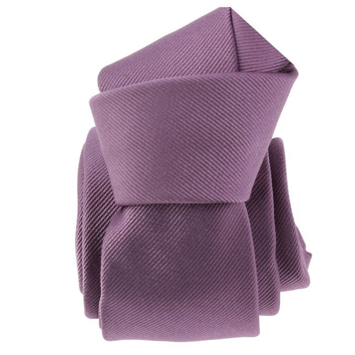 Cravate Paul Smith MAINLINE Violet à Bout Carré - Lame 5cm, Soie, Made In Italy