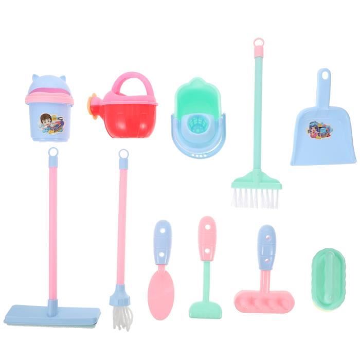 IBaseToy Enfants Nettoyage Jouets Faire semblant Jouet Kit Maison Créative Balai Outils SOIN DE IBaseToy Enfants Nettoyage Jouets Faire semblant Jouet Kit Maison Créative Balai Outils SOIN DE