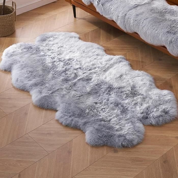 Tapis Peau De Mouton Synthetique