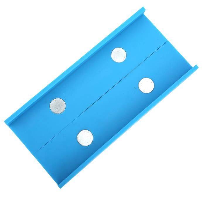 Coussinets Magnétiques Pour étau – Lot De 4 – Protège Métaux, Bois, Plastique – 10,2 Cm Orange V (PPT)