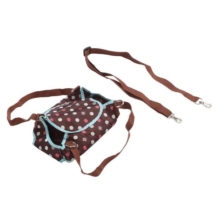 Sac De Transport Pour Chien/chat – Harnais De Levage Intégré – Respirant, Mains Libres – Pour Petits Animaux Jusqu’à 9 Kg