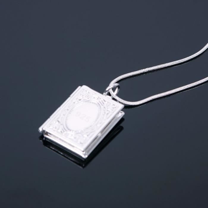 PENDENTIF LIVRE QUI S OUVRE PLAQUE ARGENT - Achat / Vente ...