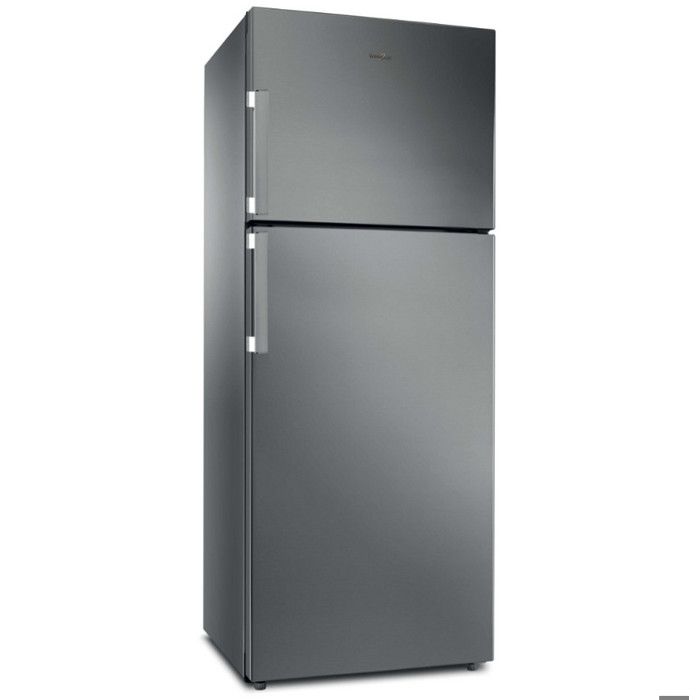 Réfrigérateur 2 portes WHIRLPOOL WT70I832X - Congélateur haut - Pose libre - 423 Litres - Gris