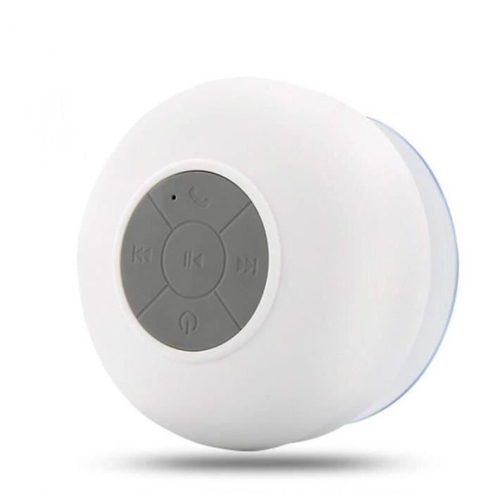 Haut-parleur Bluetooth étanche PX7 - Mini Enceinte Pour Salle De Bain, Douche - Son Stéréo, Portable, Sans Fil