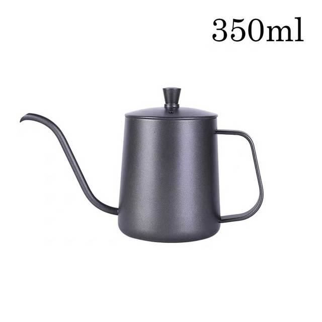 BOUILLOIRE ELECTRIQUE,Black 350ml--Pot à café Barista Moka, carafe à ...