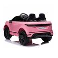 Range Rover Evoque 12 V Rose 2 Places - Voiture Électrique pour Enfant Véhicule Jouet Bébé Garçon Fille-1