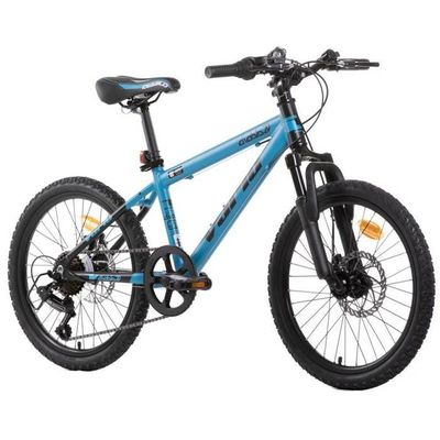 Vélo enfant 20 pouces garçon freins à disque