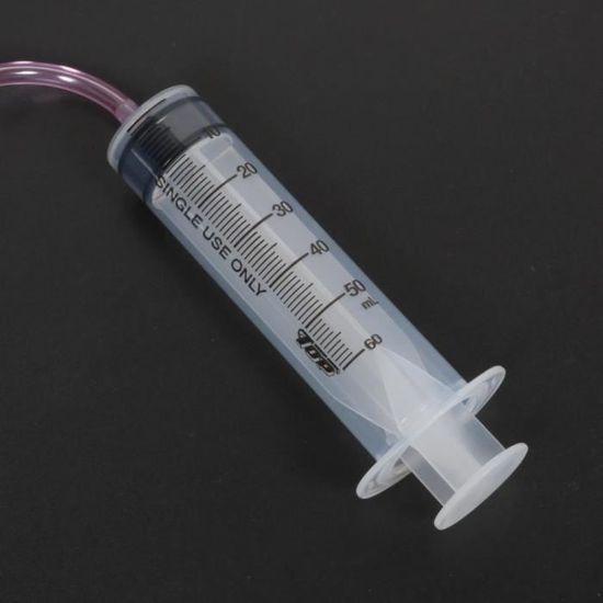 Seringue Transfert Huile 200 Ml - Pompe Manuelle Pour Fluides - Tuyaux Flexibles Inclus - Pour Moteur, Hydraulique, Bateaux