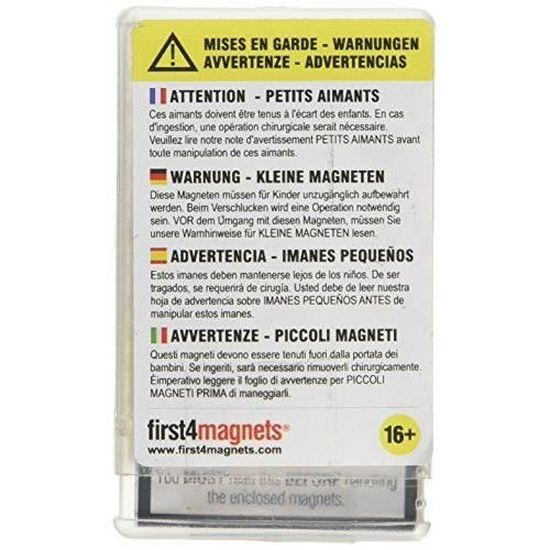 First4magnetsTM first4magnets F 1052-10 10 x 5 x 2 mm d`épaisseur avec