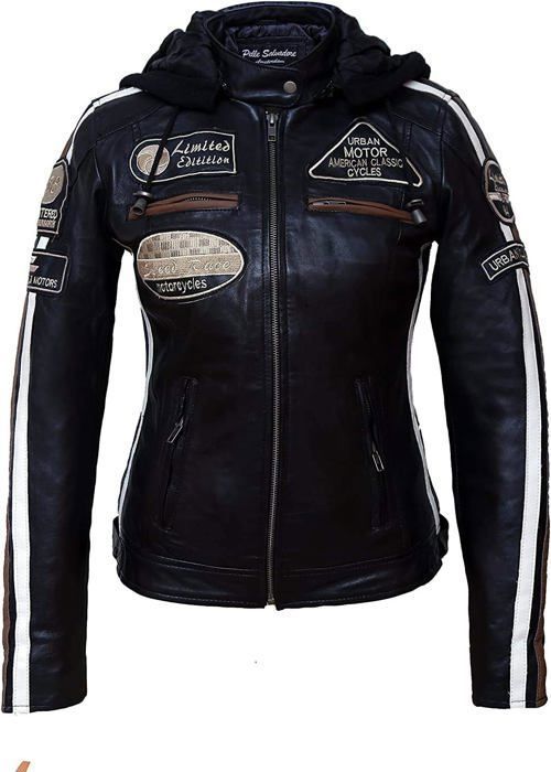 Blouson Cuir Veste Moto Femme Amazon Veste Moto Femme Veste Moto