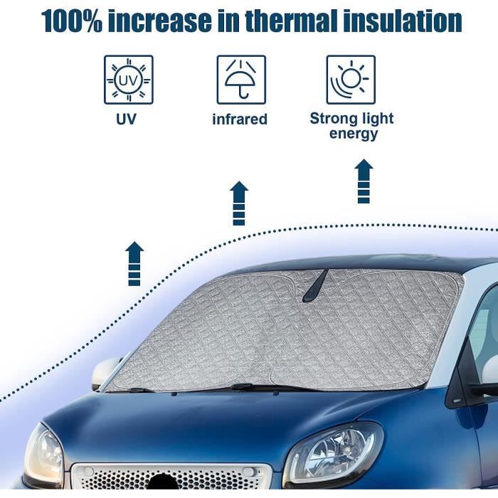 Bâche Voiture Extérieur Compatible Avec 2016-2023, Bâche Voiture Extérieur Pour