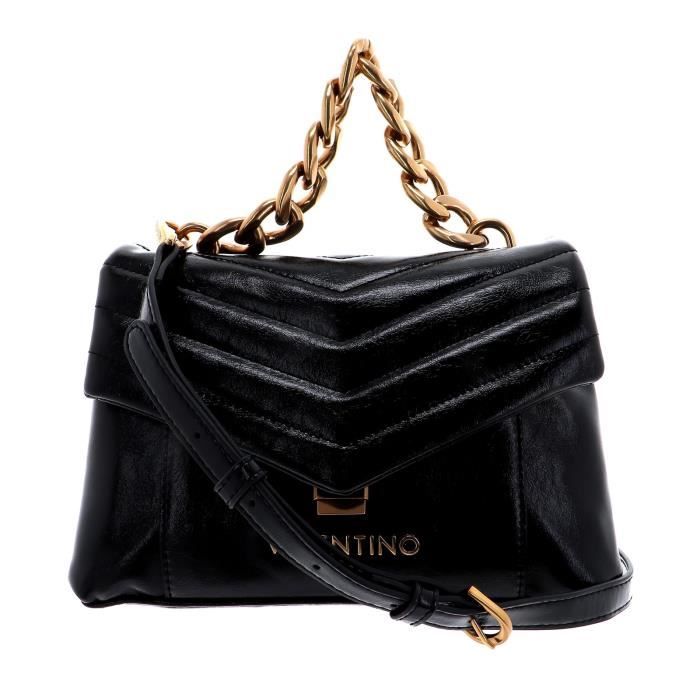 VALENTINO BAGS Grifone Satchel Nero 89401 Achat Vente