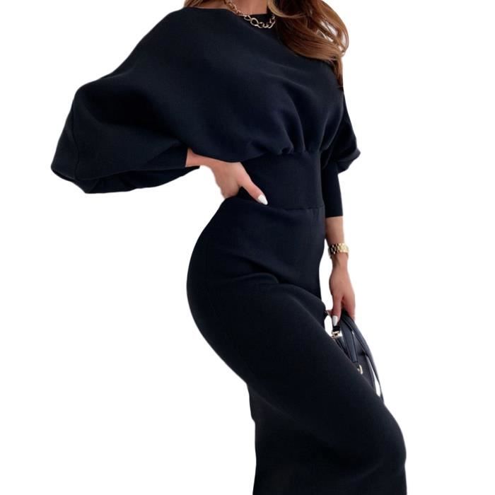 Robe tricot chic femme outlet