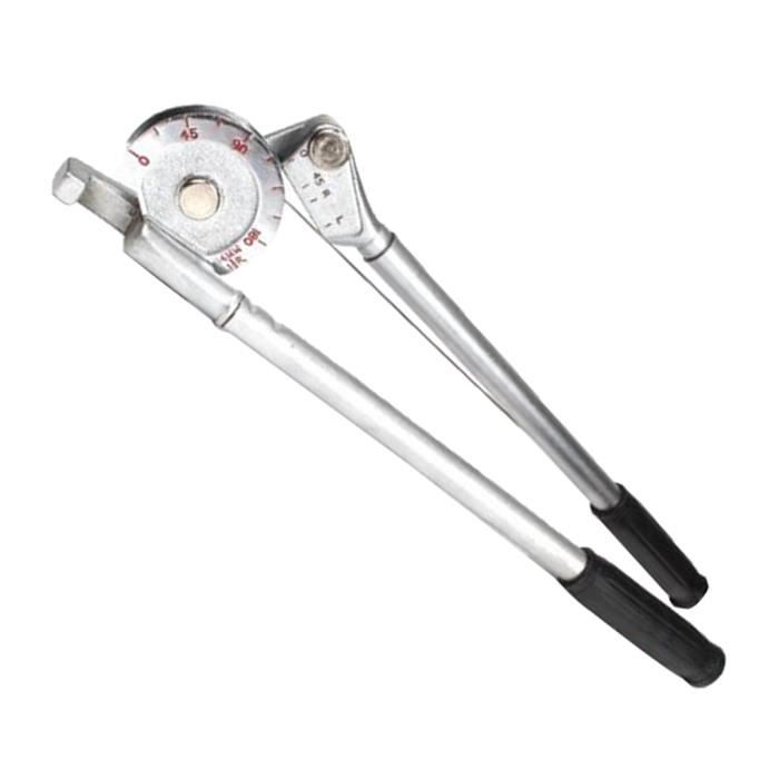 Cintreuse à Tubes Manuelle - Pour Cuivre, Aluminium Et Métaux Doux - Design Compact Et Robuste - Rouge