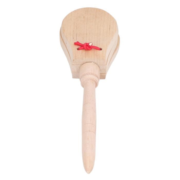 Une paire de castagnettes en bois percussions en b... - Grandado