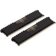 Mémoire RAM - CORSAIR - Vengeance DDR4 - 16GB 2x8GB DIMM - 3200 MHz  - 1.35V - Noir (CMK16GX4M2Z3200C)-2