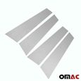 Couverture Garniture de pilier B pour Peugeot 308 2013-2021 en acier inox 6Pcs-2