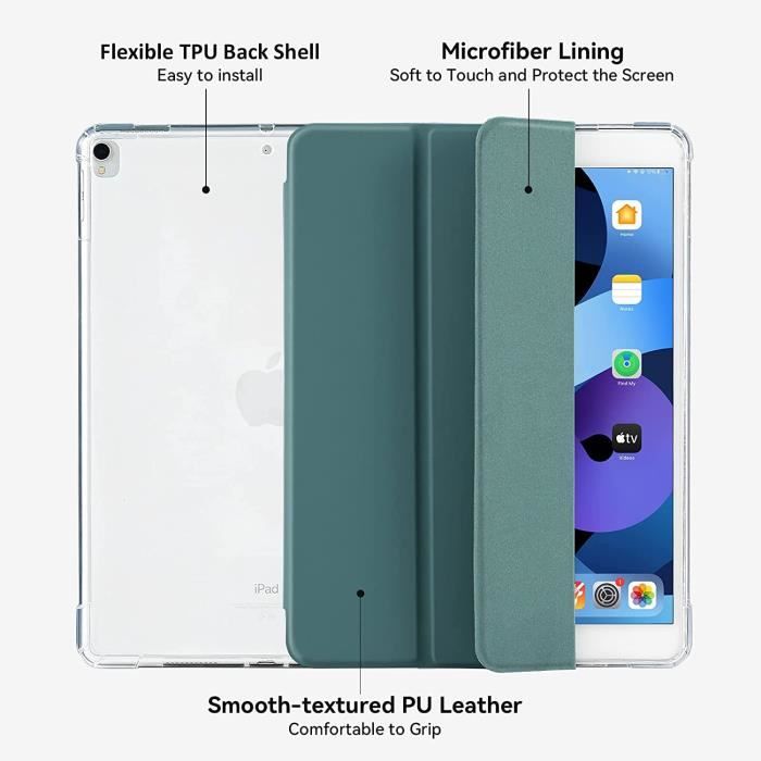 Coque Enfant Pour IPad 9e/8e/7e Génération (10,2 Pouces, 2021/2020/2019) – EVA Mousse – Poignée, Béquille – Protection Chocs – Rose – Cadeau Idéal