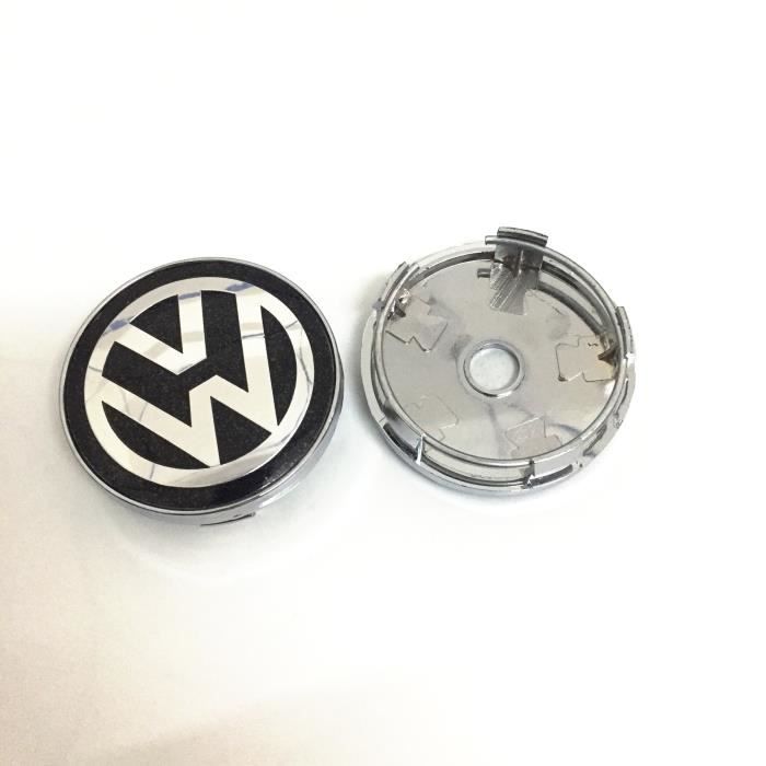 4x 65mm VW Logo Jante Cache Moyeu Centre De Roue Emblème Pour Volkswagen -  Cdiscount Auto