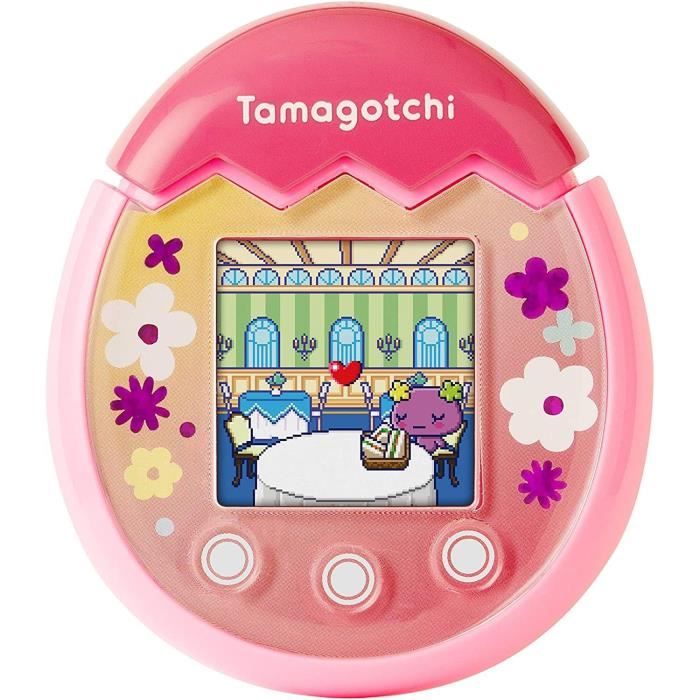 Tamagotchi PIX rose - BANDAI - Ecran couleur, appareil photo, 17 jeux - Cdiscount  Jeux - Jouets