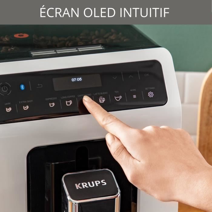 KRUPS Machine à café grains Broyeur à grain, 15 boissons 2 tasses — free download