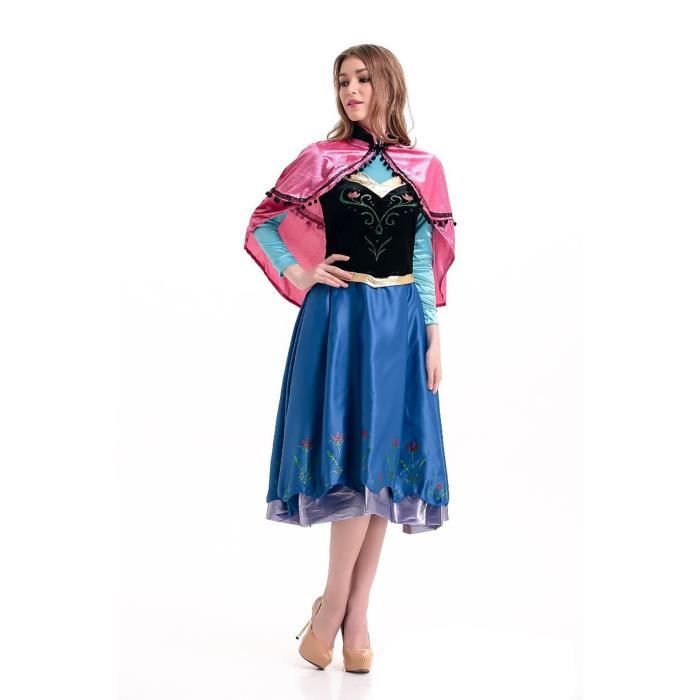 Deguisement 2025 anna femme