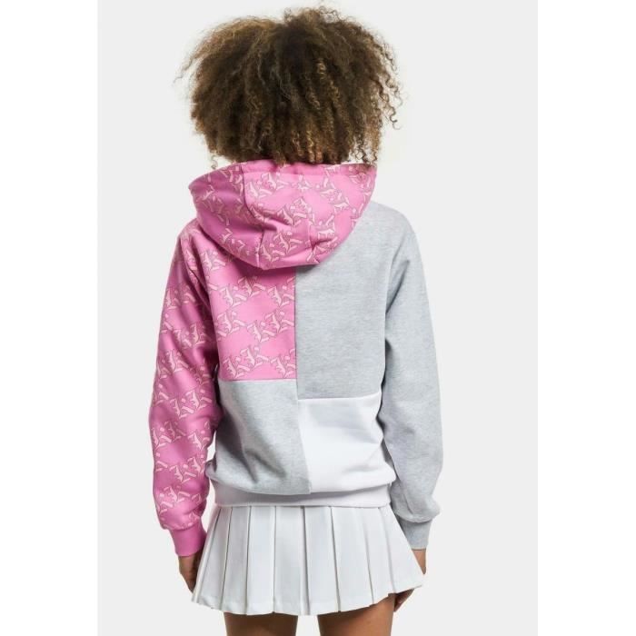 Sweat shirt Femme Karl Kani Signature Old English Block Hoodie 6121483 Gris Cdiscount Pret a Porter