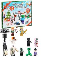 Minecraft Calendrier de l'Avent MATTEL : le calendrier de l'avent à Prix