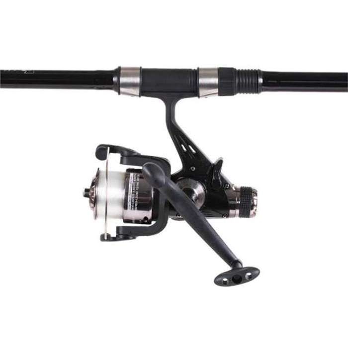 FISH-XPRO Beach Pro Deluxe Set Pêche Plage – 2 Cannes 3,90m, 2 Moulinets, Support, Fourreau, Lignes
