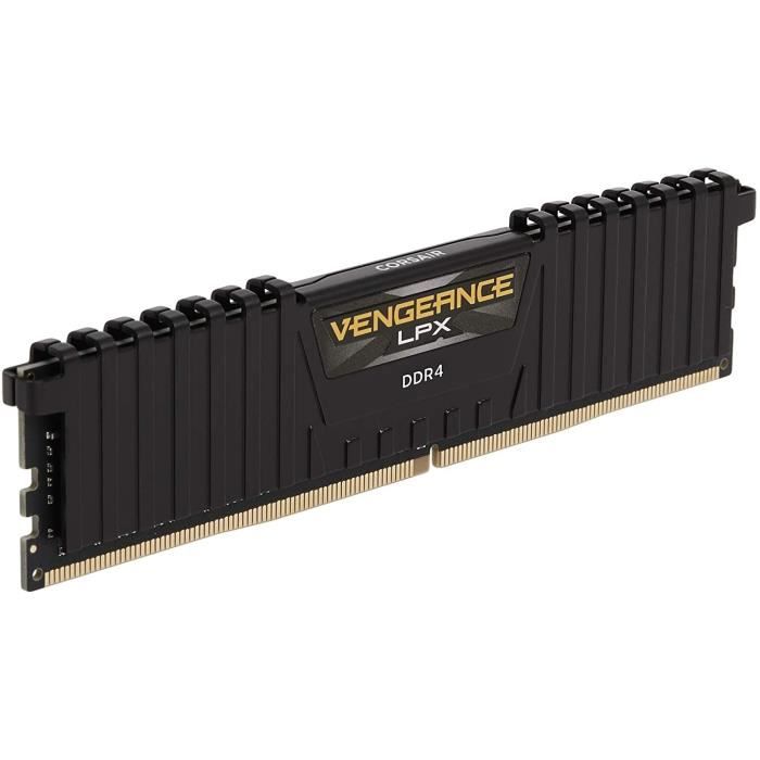 Memoire RAM CORSAIR Vengeance DDR4 16GB 2x8GB DIMM 3200 MHz 1.35V Noir CMK16GX4M2Z3200C