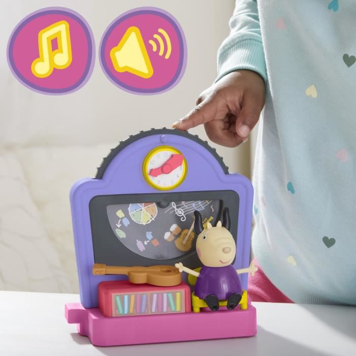 PEPPA PIG Peppa s Adventures La salle de classe Jouet prescolaire avec phrases et sons des 3 ans Cdiscount Jeux Jouets