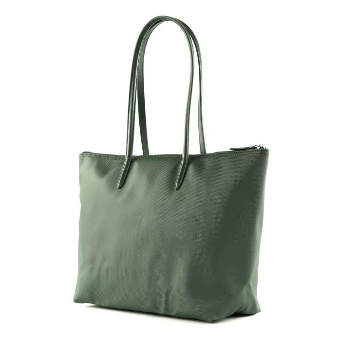 Sac a sales main lacoste vert