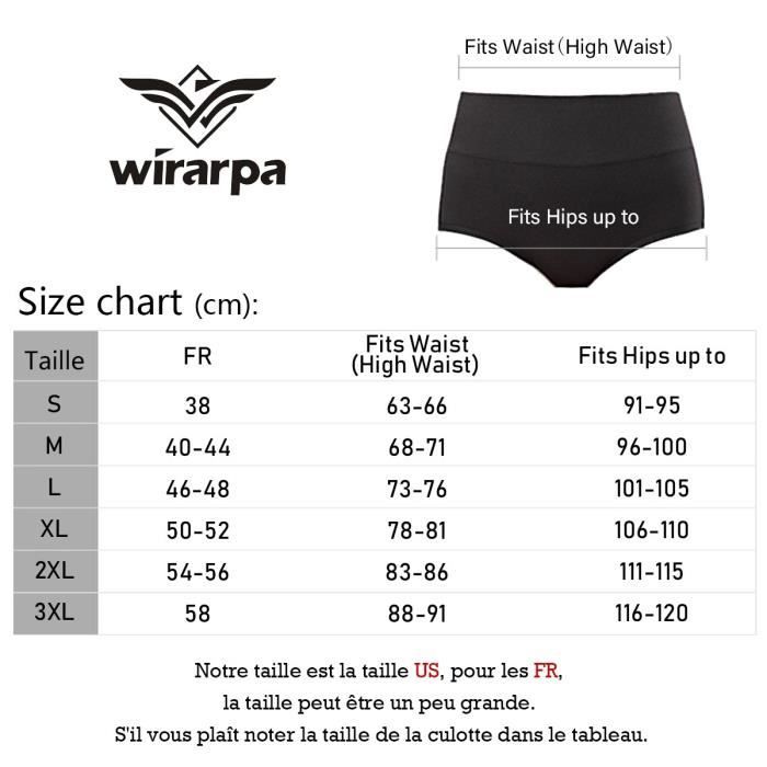 Culottes Femmes Coton Lot de 4 Taille Haute sous vetements Elasticite Slip Boxer Shorty Femme Noire Grande Taille 38 58