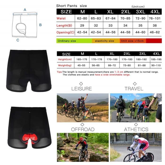 Cycliste velo deals rembourré