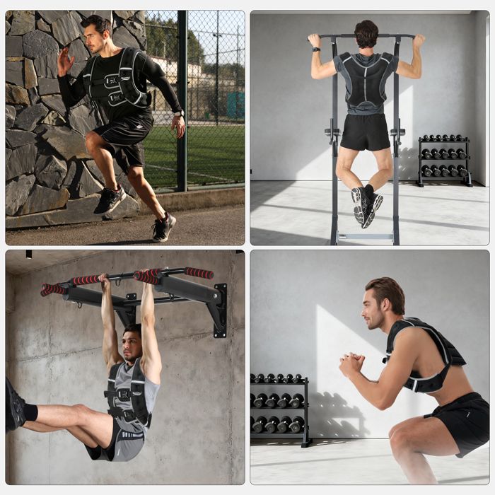 Gilet Lesté Pour Musculation Et Entraînement Sportif – Sans Marque – Neuf
