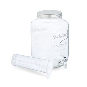 Distributeur de boisson en verre 4L - Blanc - Kiabi - 17.90